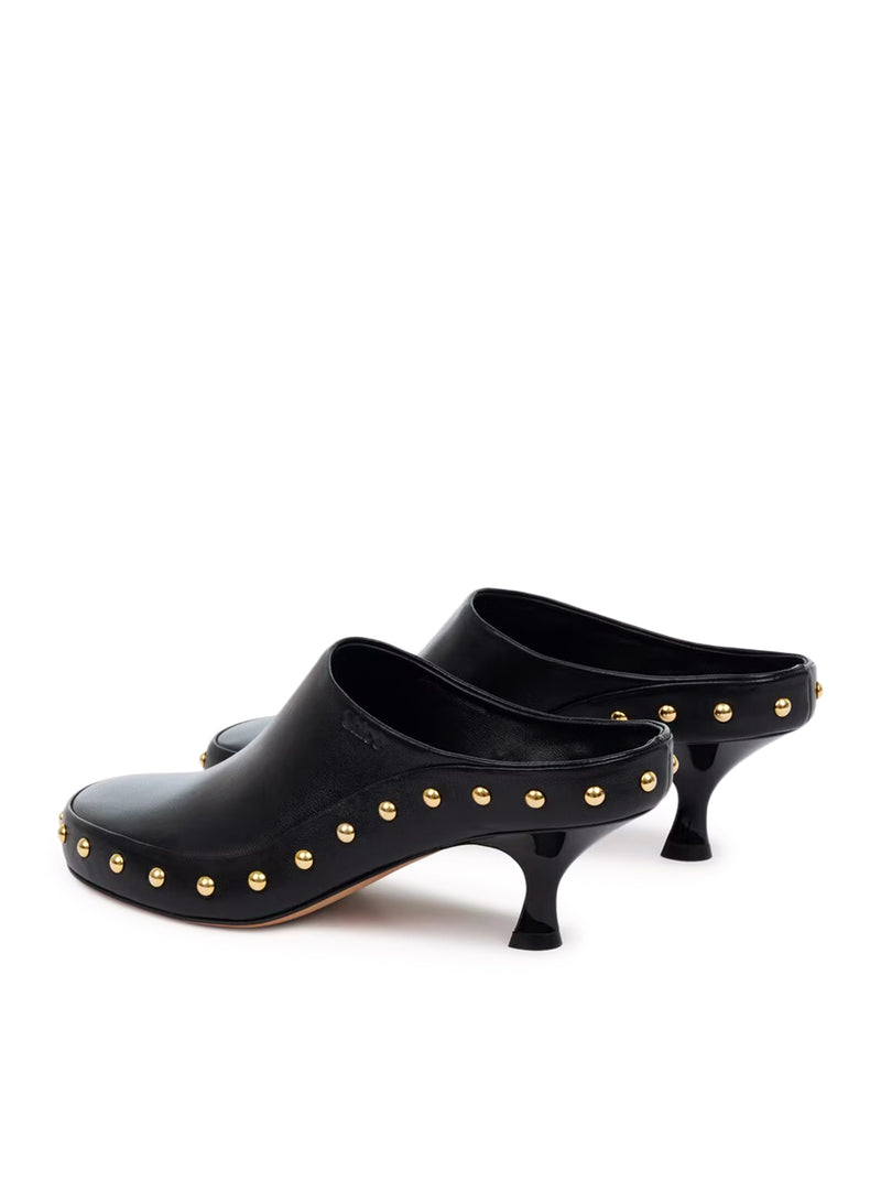 Chloe` Women Junie Heeled Mules CHLOE