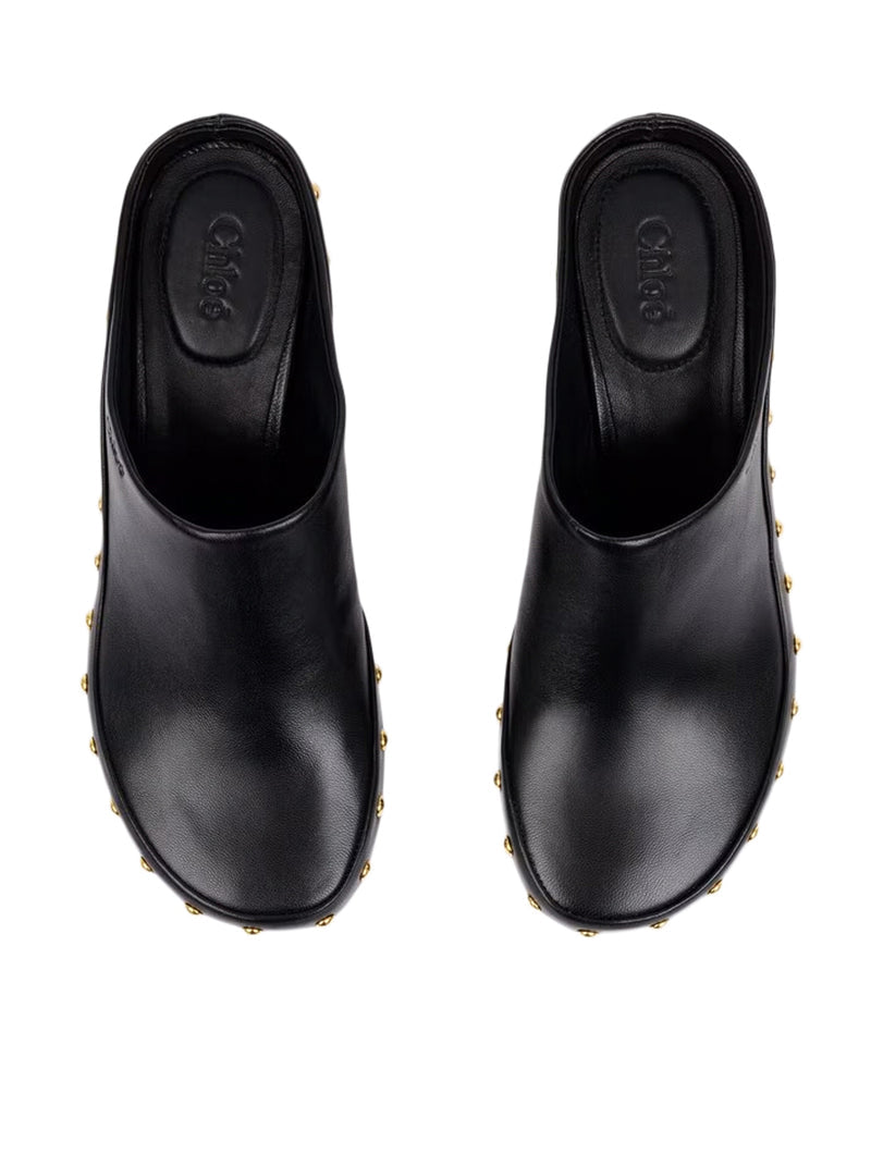 Chloe` Women Junie Heeled Mules CHLOE