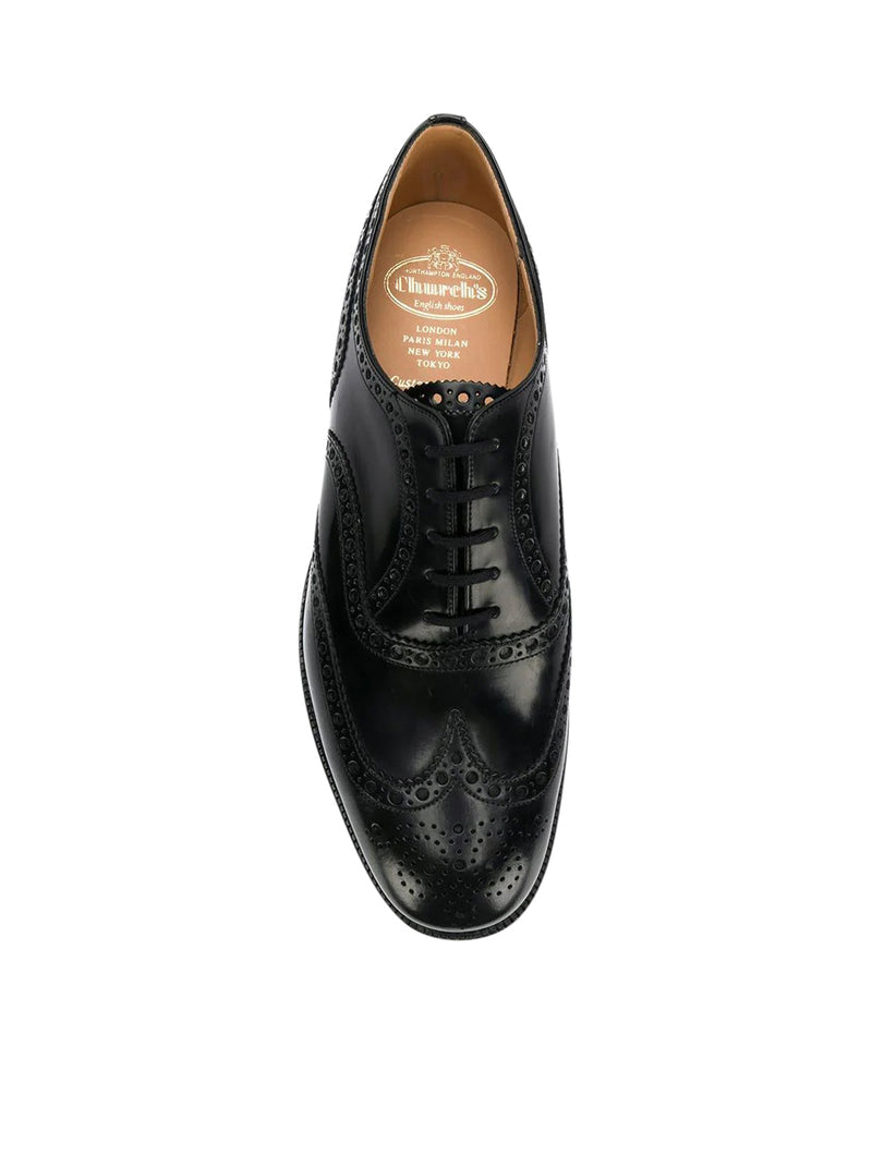 Church's Men Oxford Brogue Burwood In Brushed Calfskin CHURCH'S