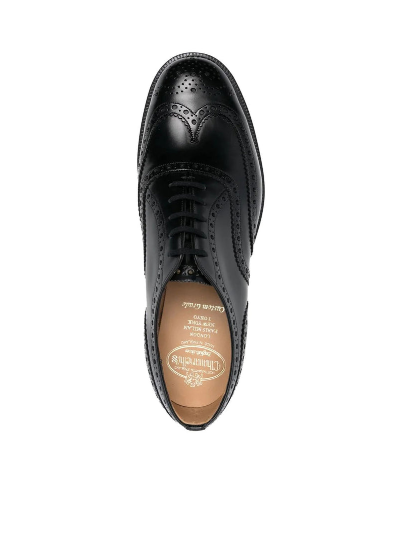 Church's Men Oxford Brogue Burwood In Brushed Calfskin CHURCH'S