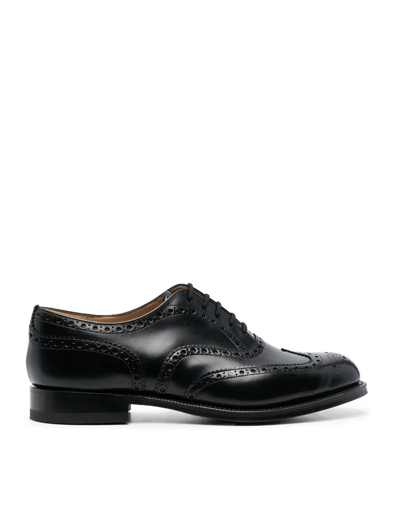 Church's Men Oxford Brogue Burwood In Brushed Calfskin CHURCH'S