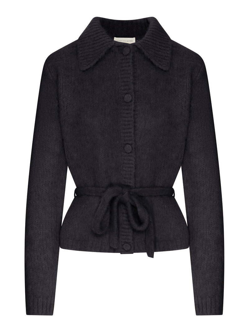 Dries Van Noten Women Wool-Blend Cardigan With Belt DRIES VAN NOTEN