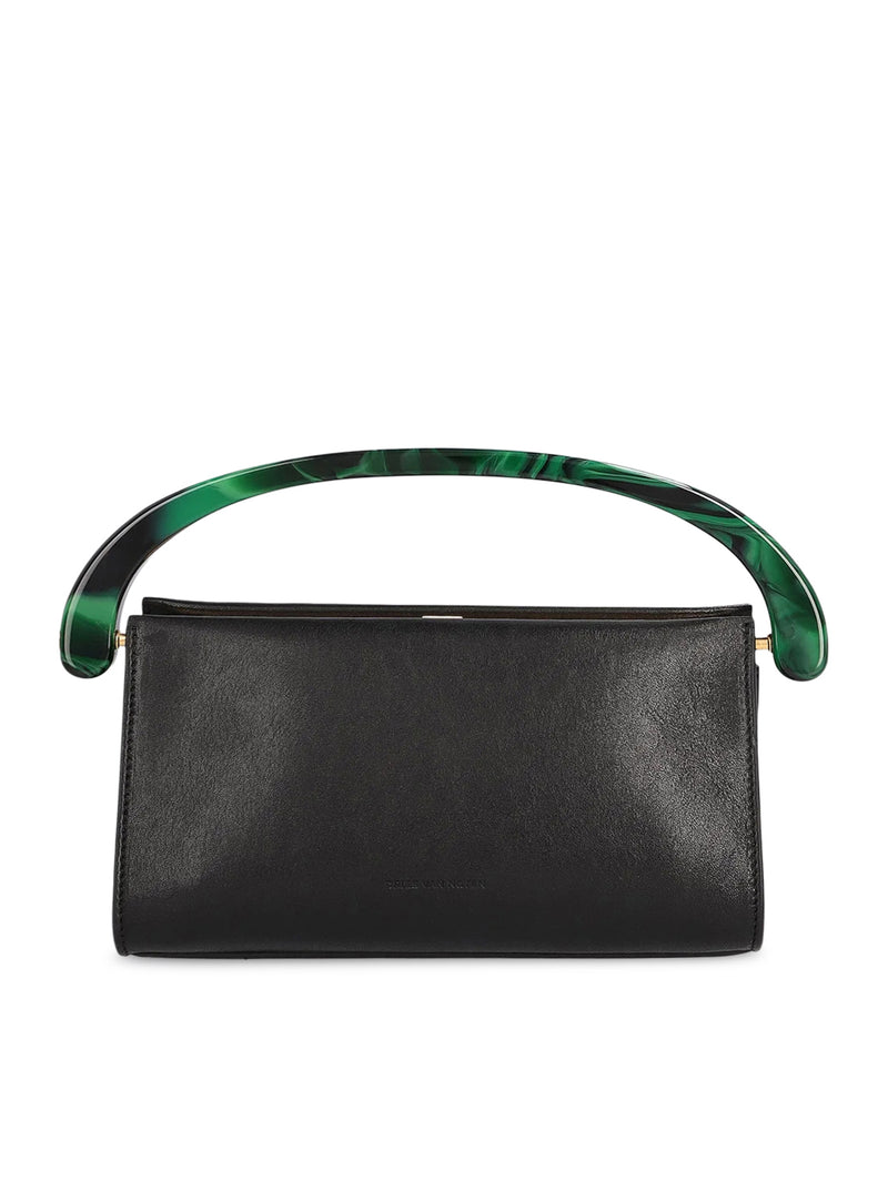 Dries Van Noten Women Small Smooth Leather Bag With Resin Handle DRIES VAN NOTEN