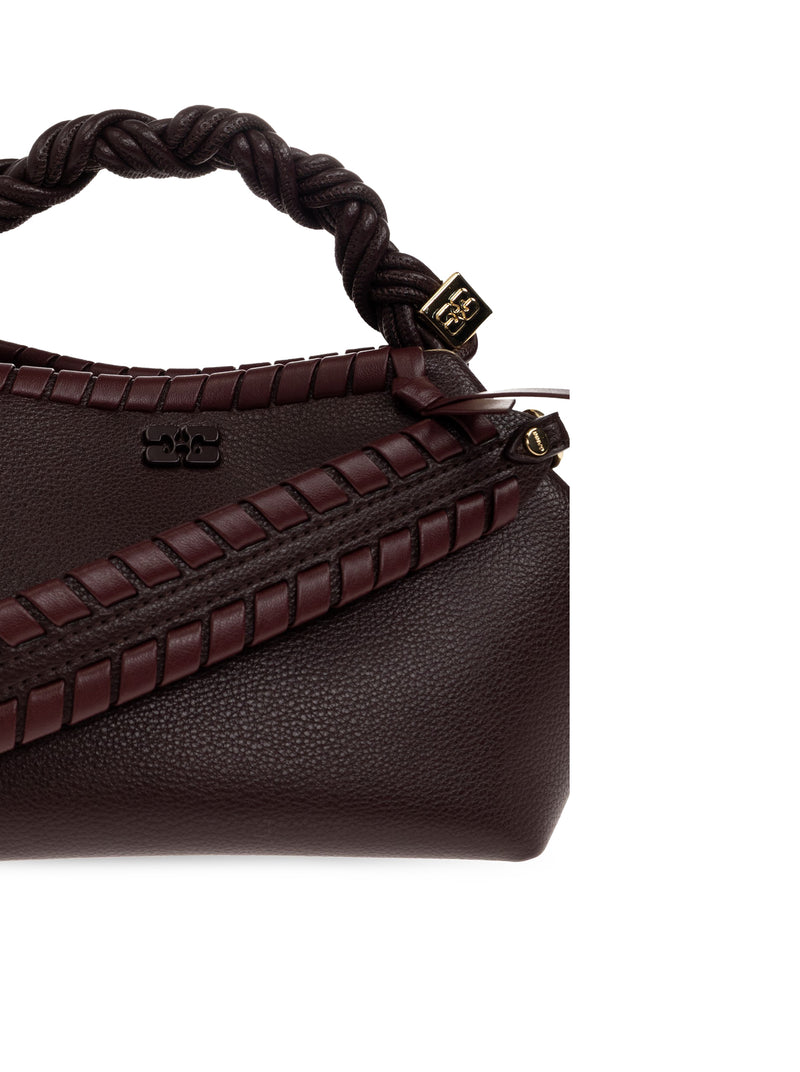 Ganni Women Small Bou Tressé Bag In Grained Leather GANNI