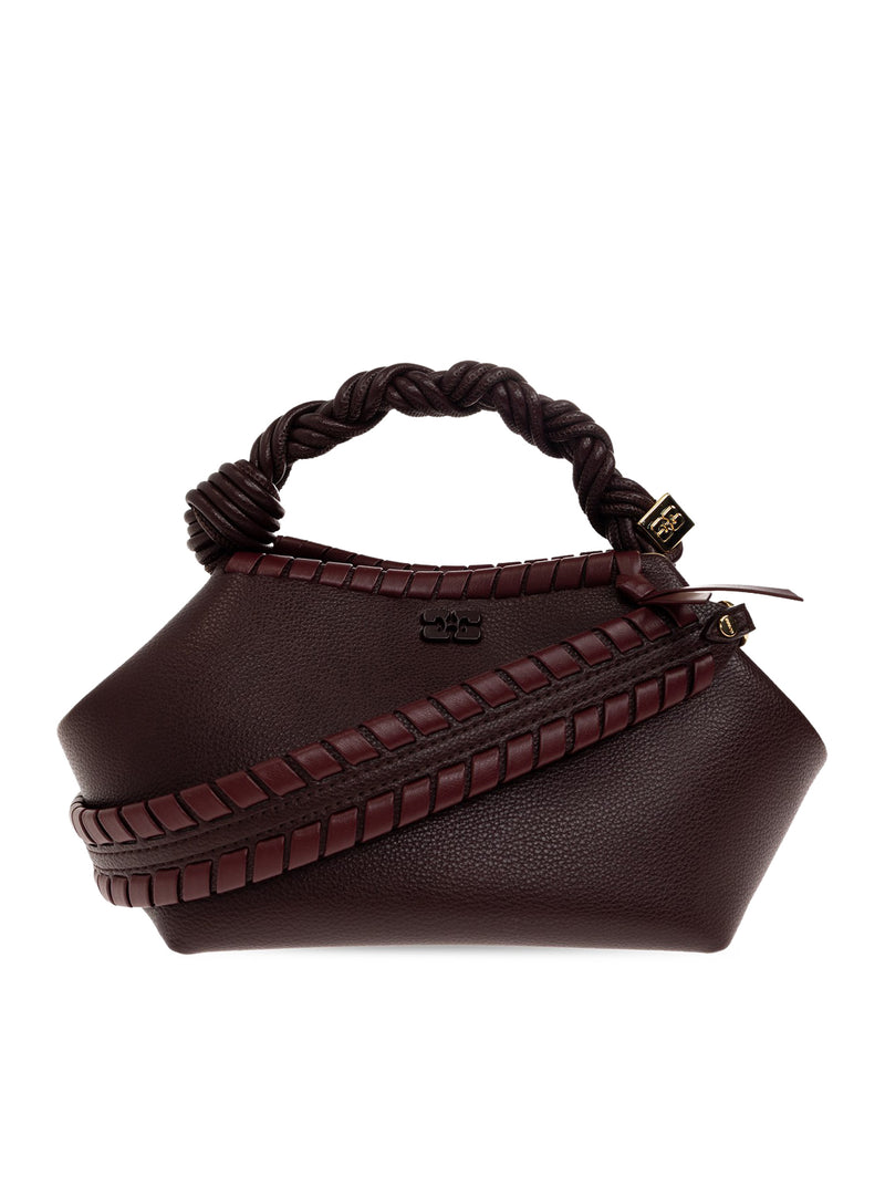 Ganni Women Small Bou Tressé Bag In Grained Leather GANNI