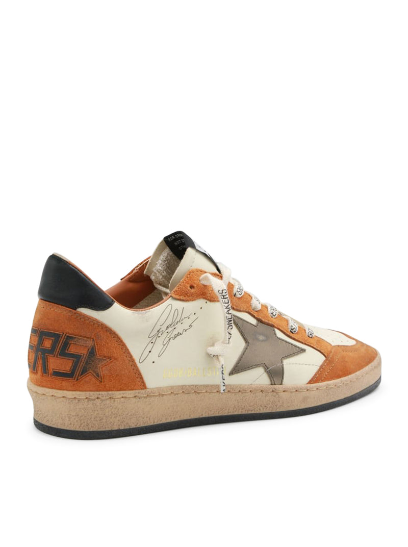 Golden Goose Deluxe Brand Men Ball-Star Sneakers In Leather And Suede GOLDEN GOOSE
