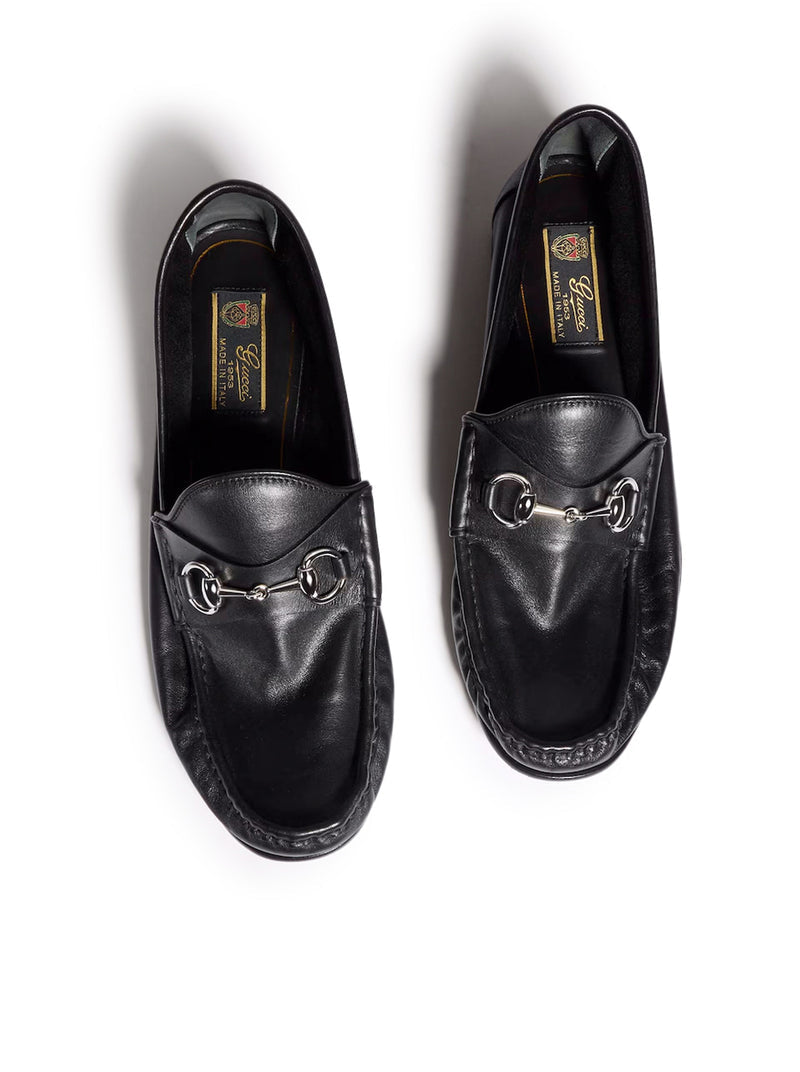 Gucci Men Lugano Leather Moccasin GUCCI