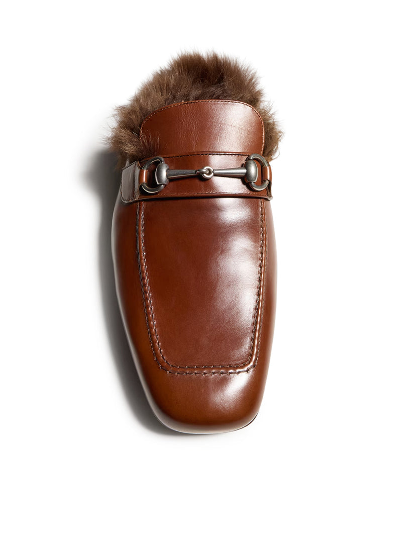 Gucci Men Men`S Slipper With Horsebit Detail GUCCI