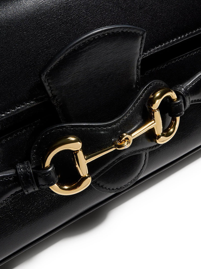 Gucci Women Narrow Horsebit Shoulder Bag Medium Size GUCCI