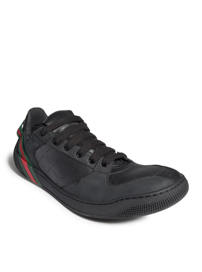 Gucci Men Black Screener Sneaker GUCCI