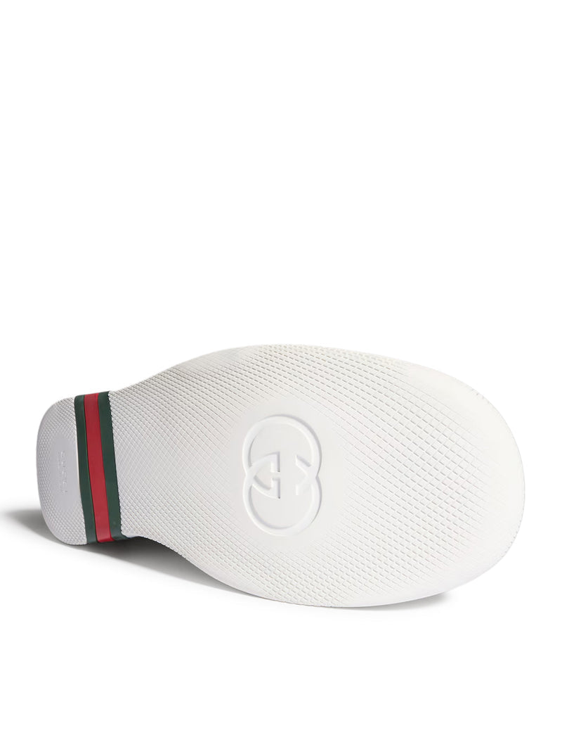Gucci Men White Screener Sneakers GUCCI