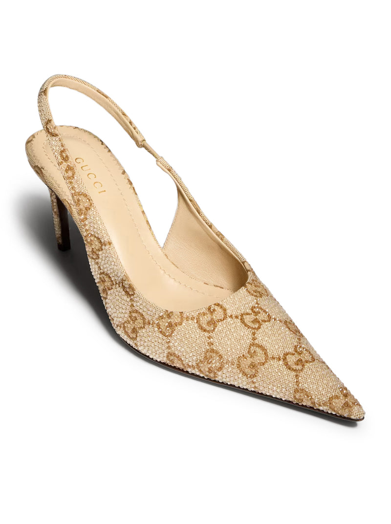 Gucci Women Crystal-Embellished Pumps GUCCI