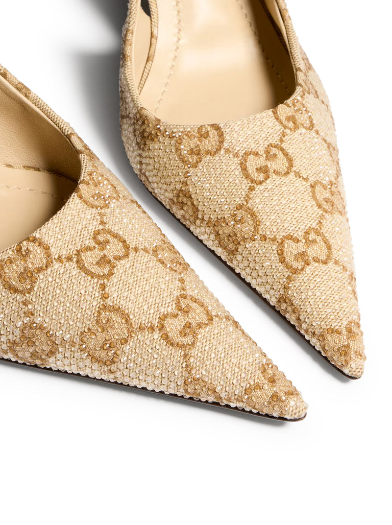 Gucci Women Crystal-Embellished Pumps GUCCI