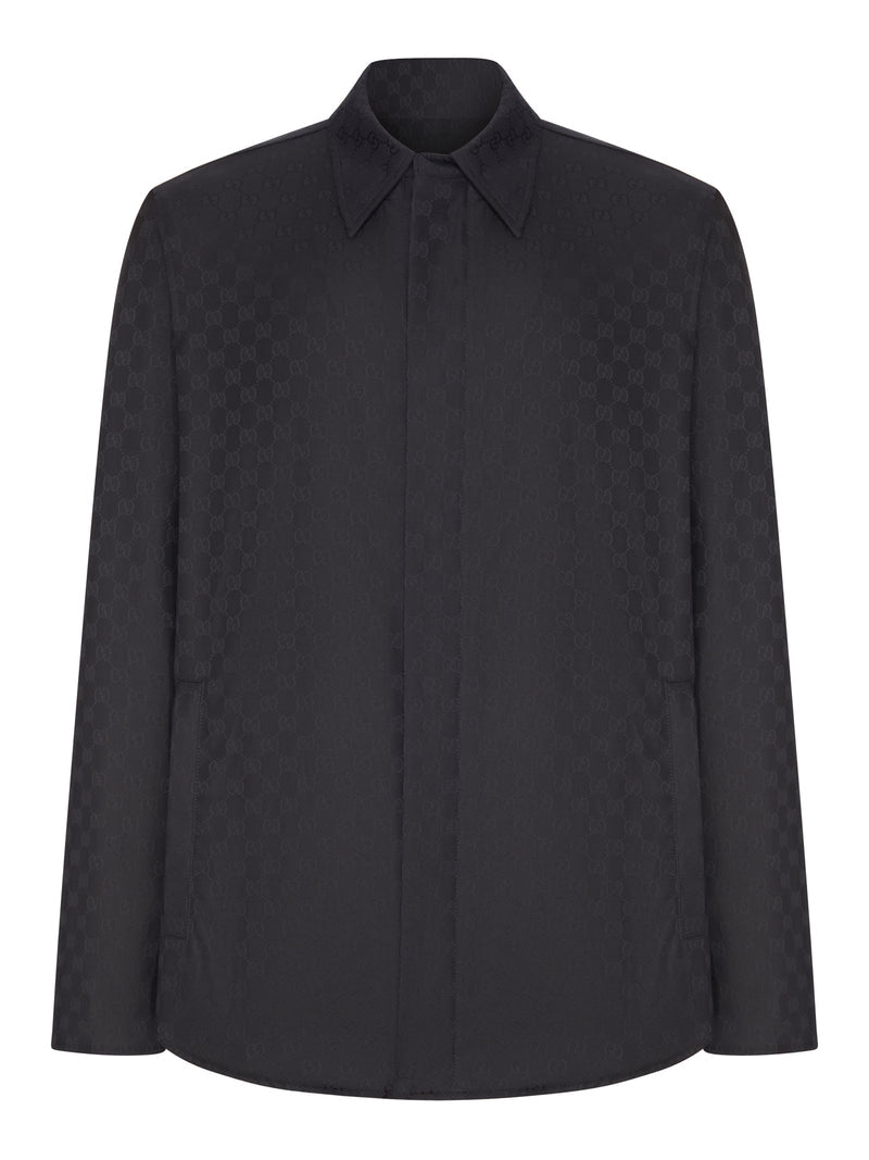 Gucci Men Gg Cotton Fabric Shirt GUCCI