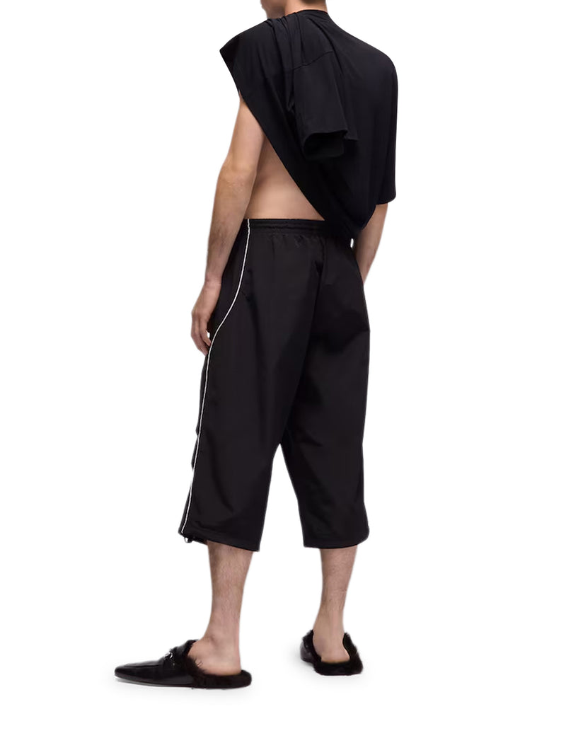 Gucci Men Cotton And Nylon Bermuda Shorts With Embroidery GUCCI