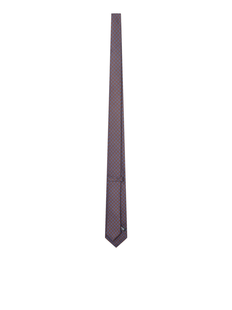 Kiton Men Micro-Pattern Tie KITON