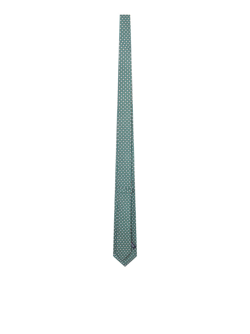 Kiton Men Micro-Pattern Tie KITON
