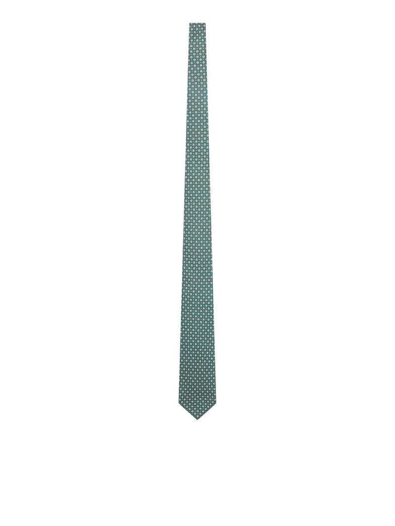 Kiton Men Micro-Pattern Tie KITON