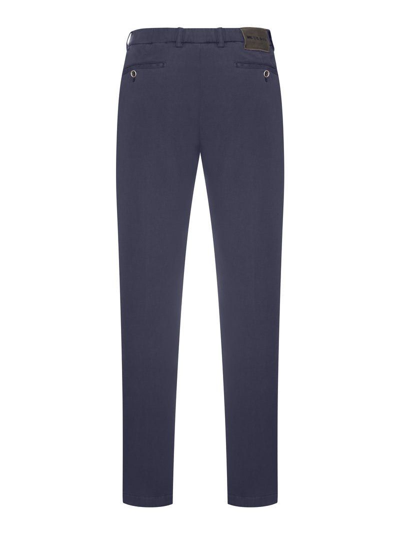 Kiton Men Slim-Fit Cotton Trousers KITON
