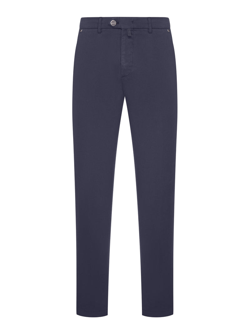 Kiton Men Slim-Fit Cotton Trousers KITON