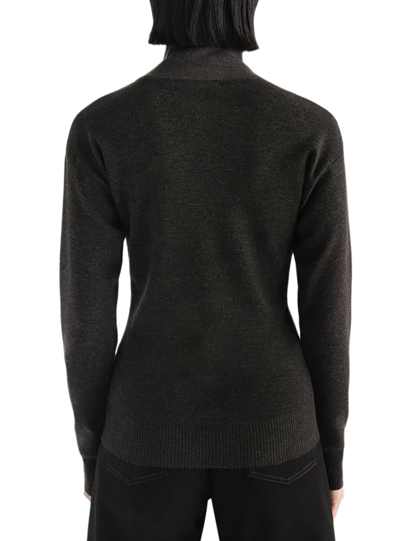 Lemaire Women Fine Wool Button-Front Cardigan LEMAIRE