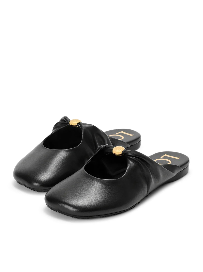 Loewe Women Pebble Mules In Soft Lamb Nappa Leather LOEWE