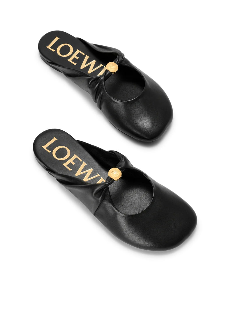 Loewe Women Pebble Mules In Soft Lamb Nappa Leather LOEWE