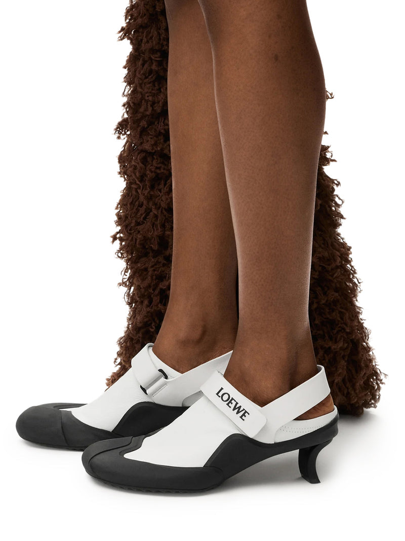 Loewe Women Dive Slingbacks In Stretch Calfskin LOEWE