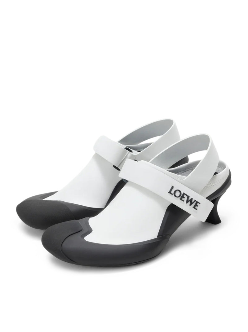 Loewe Women Dive Slingbacks In Stretch Calfskin LOEWE