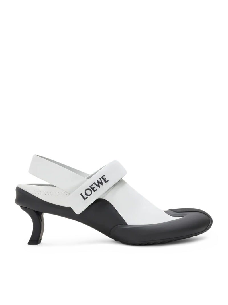 Loewe Women Dive Slingbacks In Stretch Calfskin LOEWE