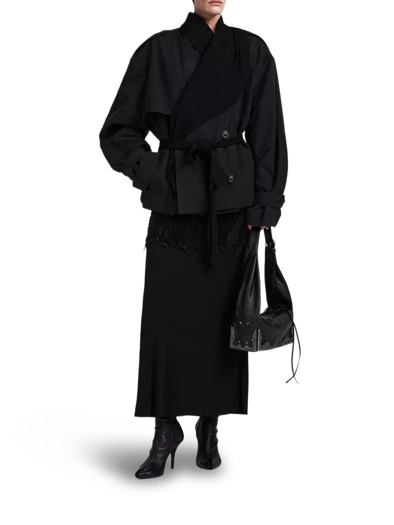 Maison Margiela Women Short Draped Trench Coat MAISON MARGIELA