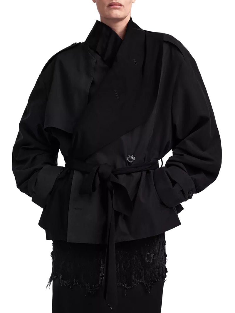 Maison Margiela Women Short Draped Trench Coat MAISON MARGIELA