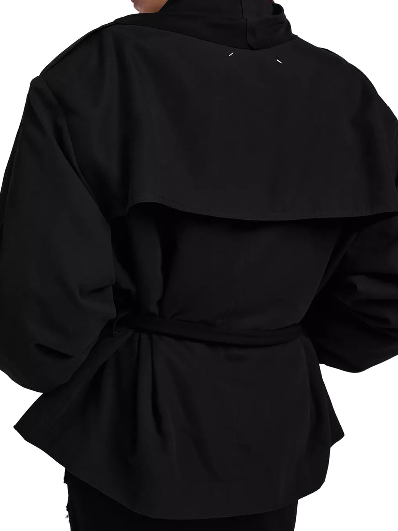 Maison Margiela Women Short Draped Trench Coat MAISON MARGIELA