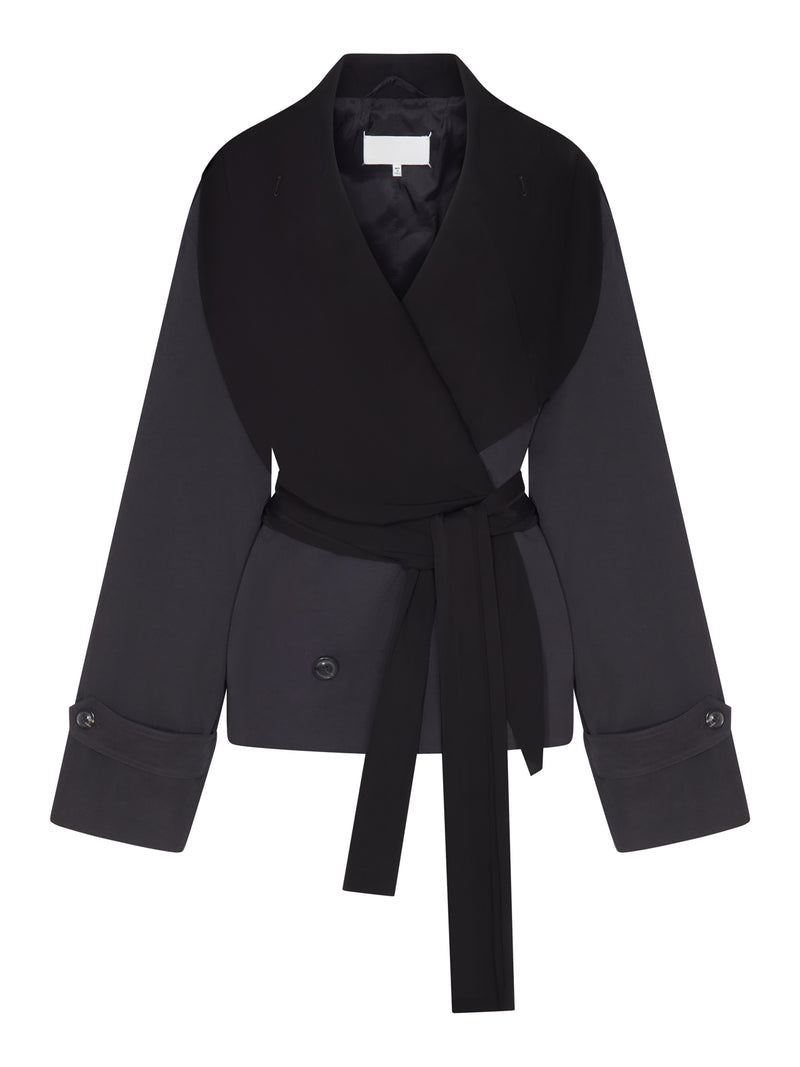 Maison Margiela Women Short Draped Trench Coat MAISON MARGIELA