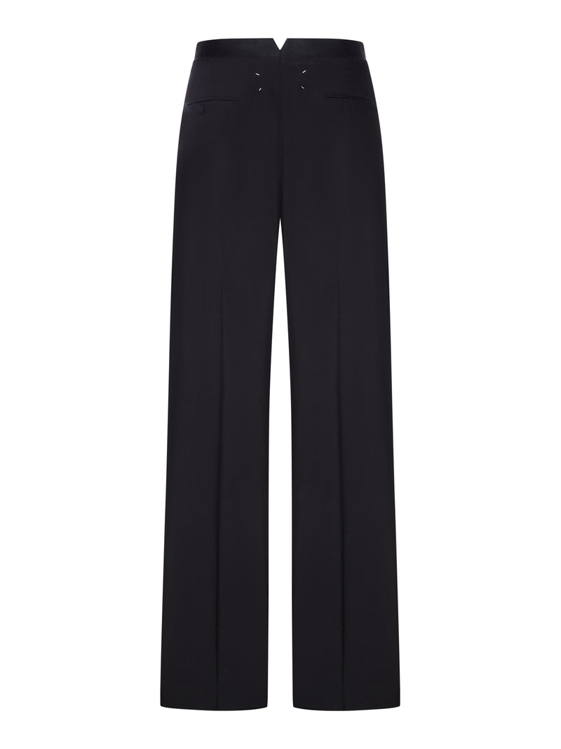 Maison Margiela Women Tailored Wide-Leg Trousers MAISON MARGIELA