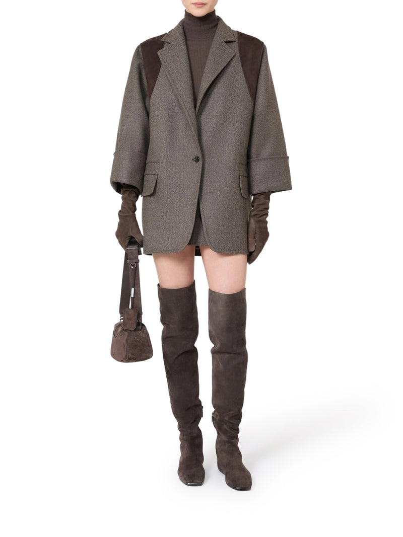 Max Mara Women Double-Faced Wool Oversized Blazer MAX MARA
