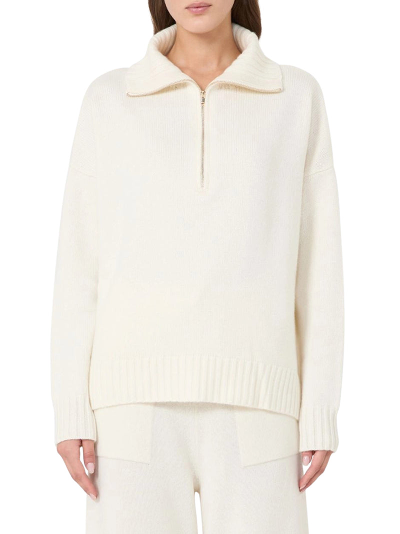 Max Mara Women High Neck Sweater In Cashmere Yarn MAX MARA