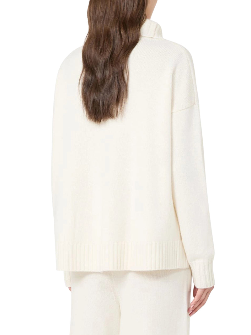 Max Mara Women High Neck Sweater In Cashmere Yarn MAX MARA
