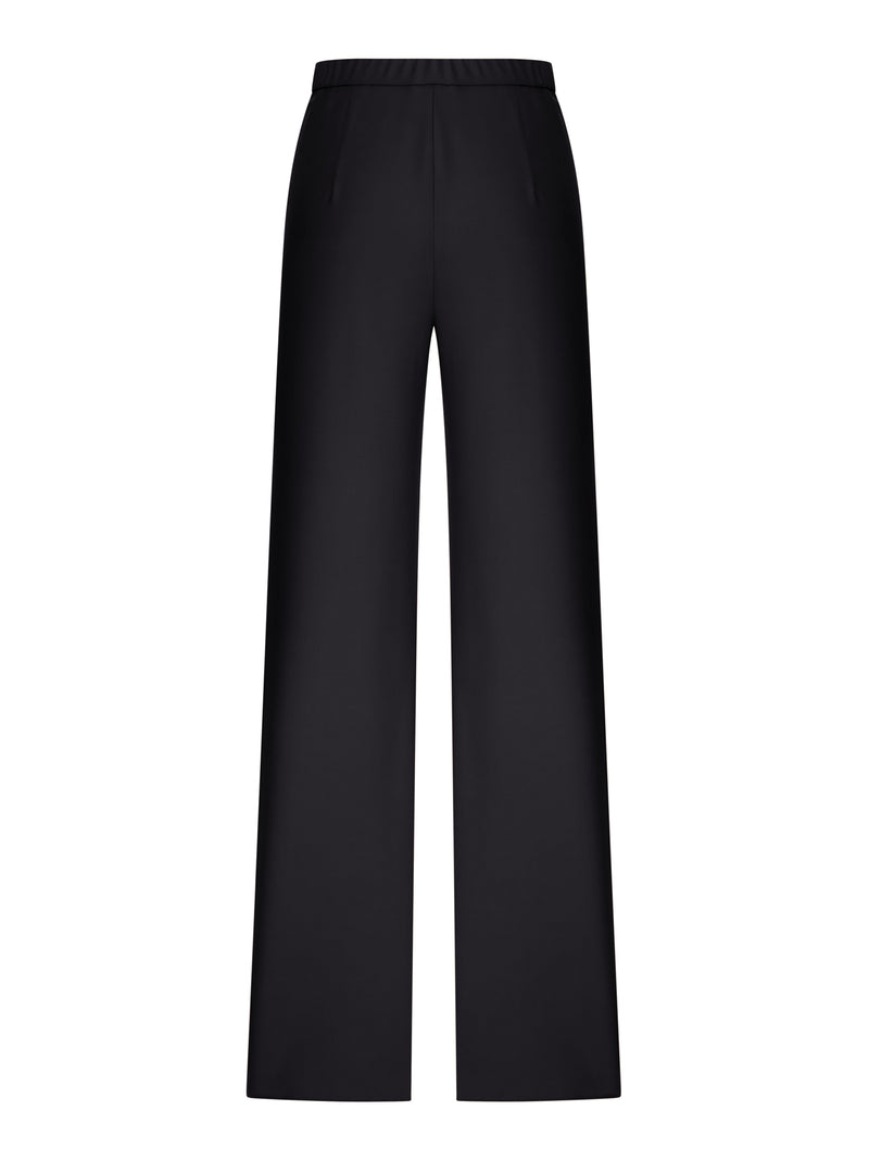 Maxmara Studio Women Wool Drawstring Trousers Maxmara Studio
