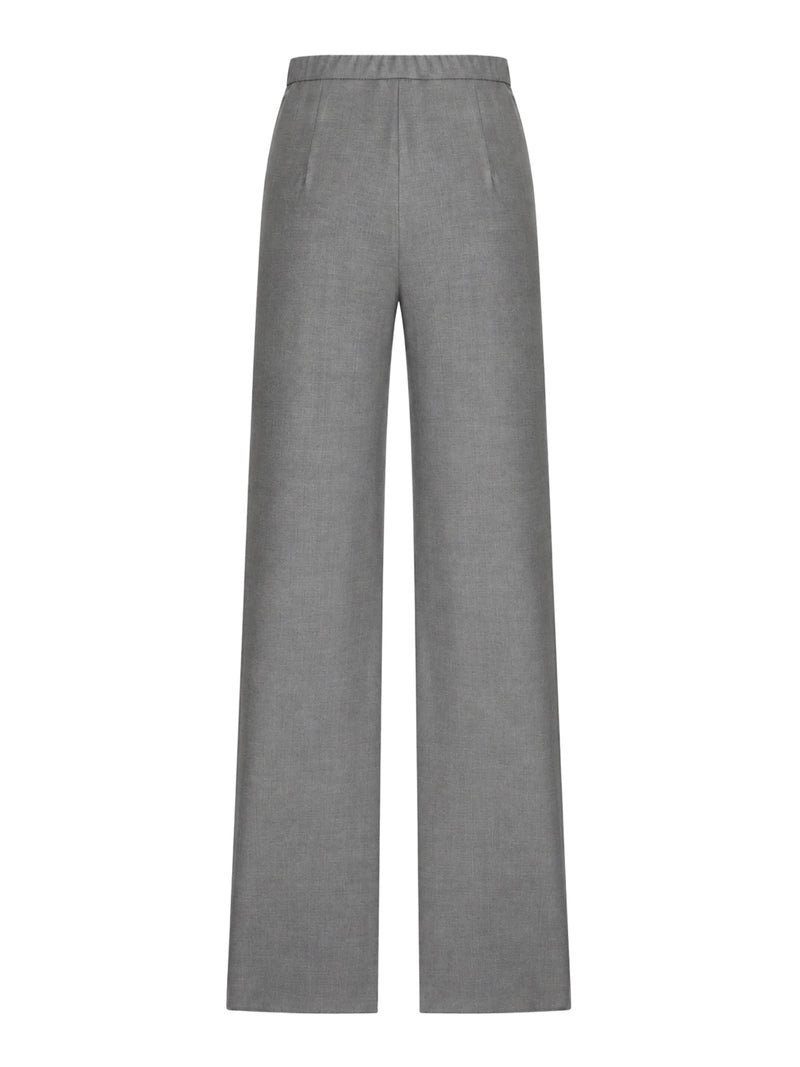 Maxmara Studio Women Wool Drawstring Trousers Maxmara Studio