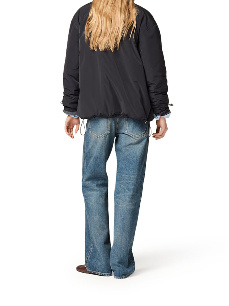 Miu Miu Women Wool Jacket With Logo On The Front MIU MIU