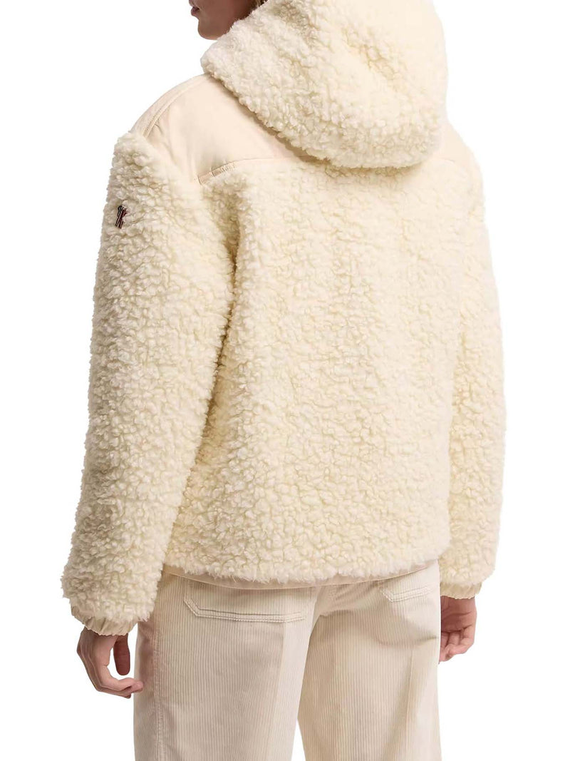 Moncler Grenoble Women Reversible Padded Hooded Zip-Up Teddy Sweatshirt MONCLER GRENOBLE