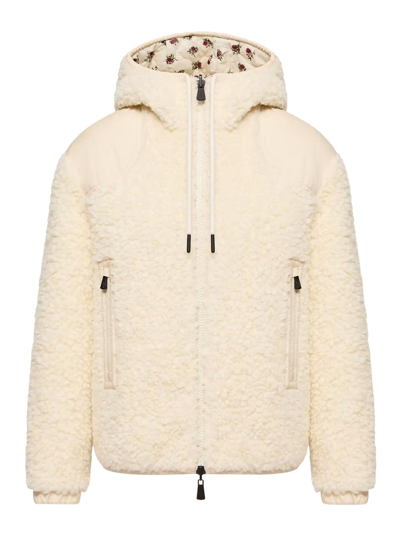 Moncler Grenoble Women Reversible Padded Hooded Zip-Up Teddy Sweatshirt MONCLER GRENOBLE