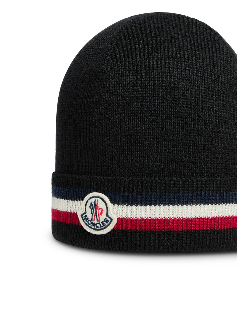 Moncler Men Tricolor Wool Hat MONCLER