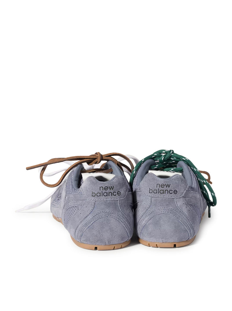 New Balance X Miu Miu Women New Balance X Miu Miu 530 Sl Sneakers In Suede And Mesh New Balance X Miu Miu