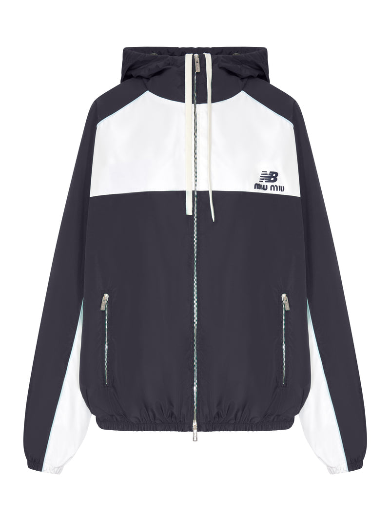 New Balance X Miu Miu Women New Balance X Miu Miu Technical Poplin Windbreaker Featuring Coco Gauff New Balance X Miu Miu