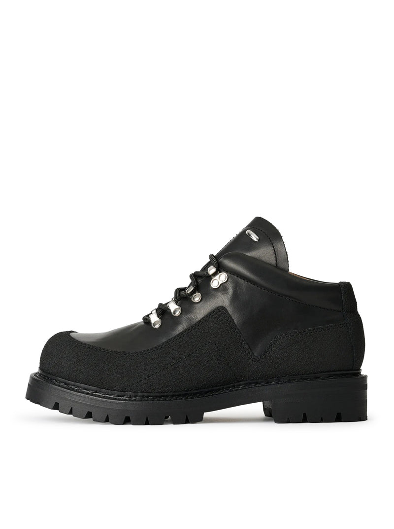 Our Legacy Men Quest Boot In Black Cowhide Leather OUR LEGACY
