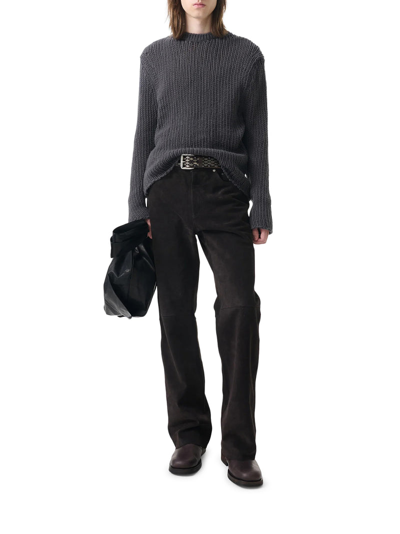 Our Legacy Men Open-Knit Crew-Neck Sweater OUR LEGACY