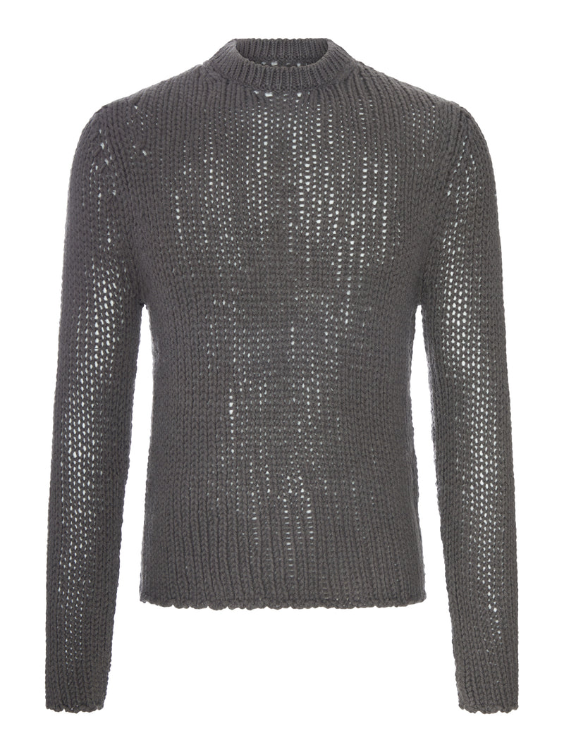 Our Legacy Men Open-Knit Crew-Neck Sweater OUR LEGACY