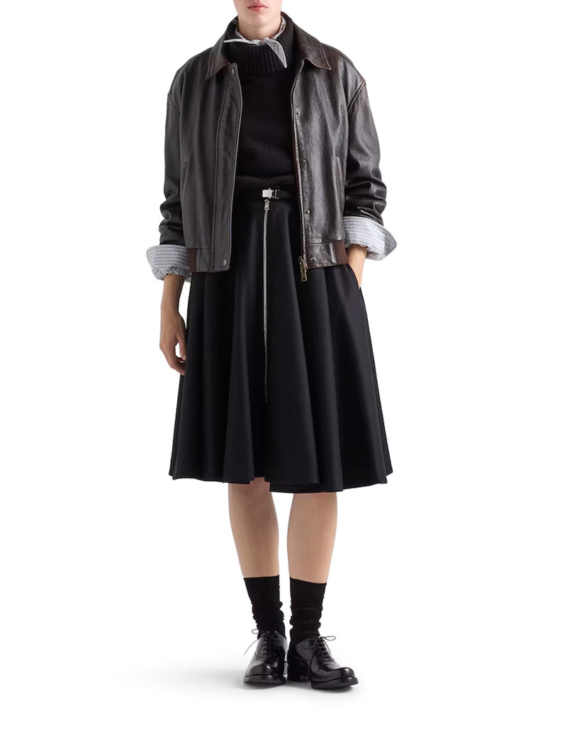 Prada Women Re-Wool Skirt PRADA
